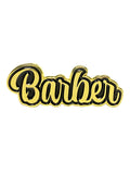 Blood Veins & Bandages Barber Gold Pin (Cursive)