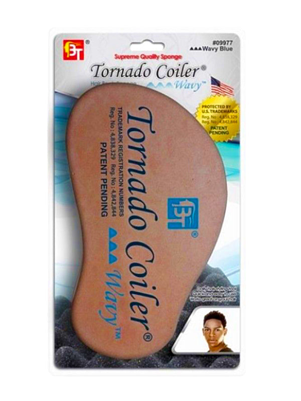 BT Tornado Coiler Wavy Hair Sponge 12mm Hole #09977