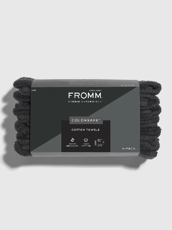Fromm Colorsafe Cotton Towels - 6 Pack