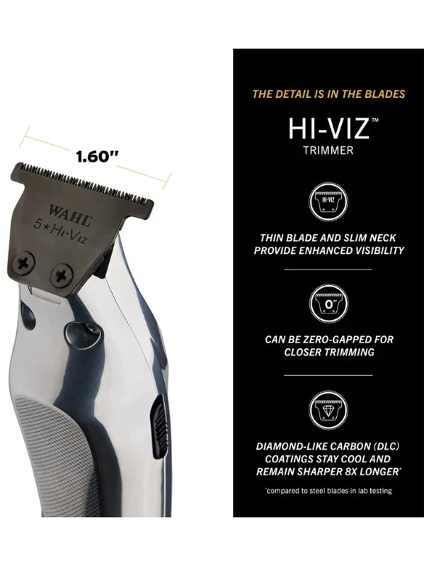 Wahl 5 Star HI-VIZ Cordless Trimmer #3023699