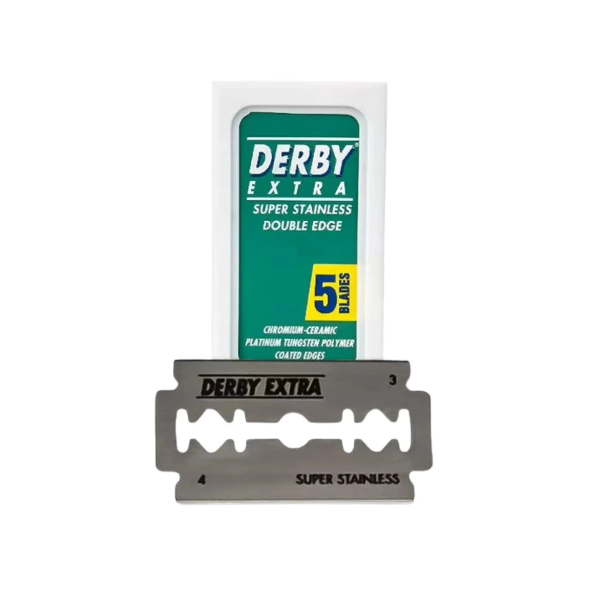 Derby Extra Double Edged Razor Blades (100 Blades)