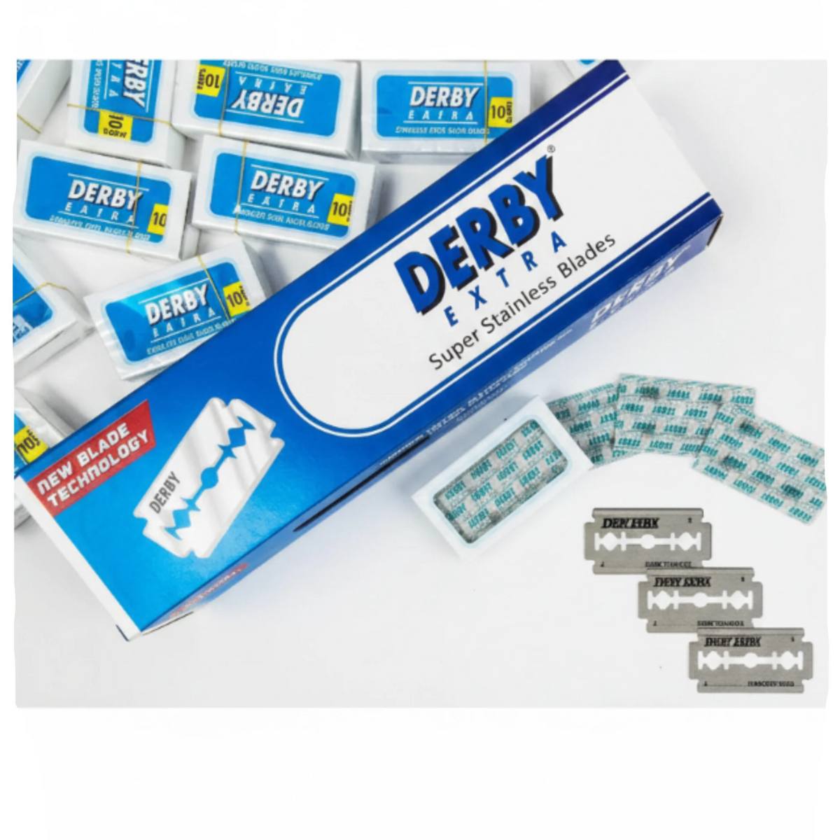 Derby Extra Double Edge Razor Blades - 100 CT