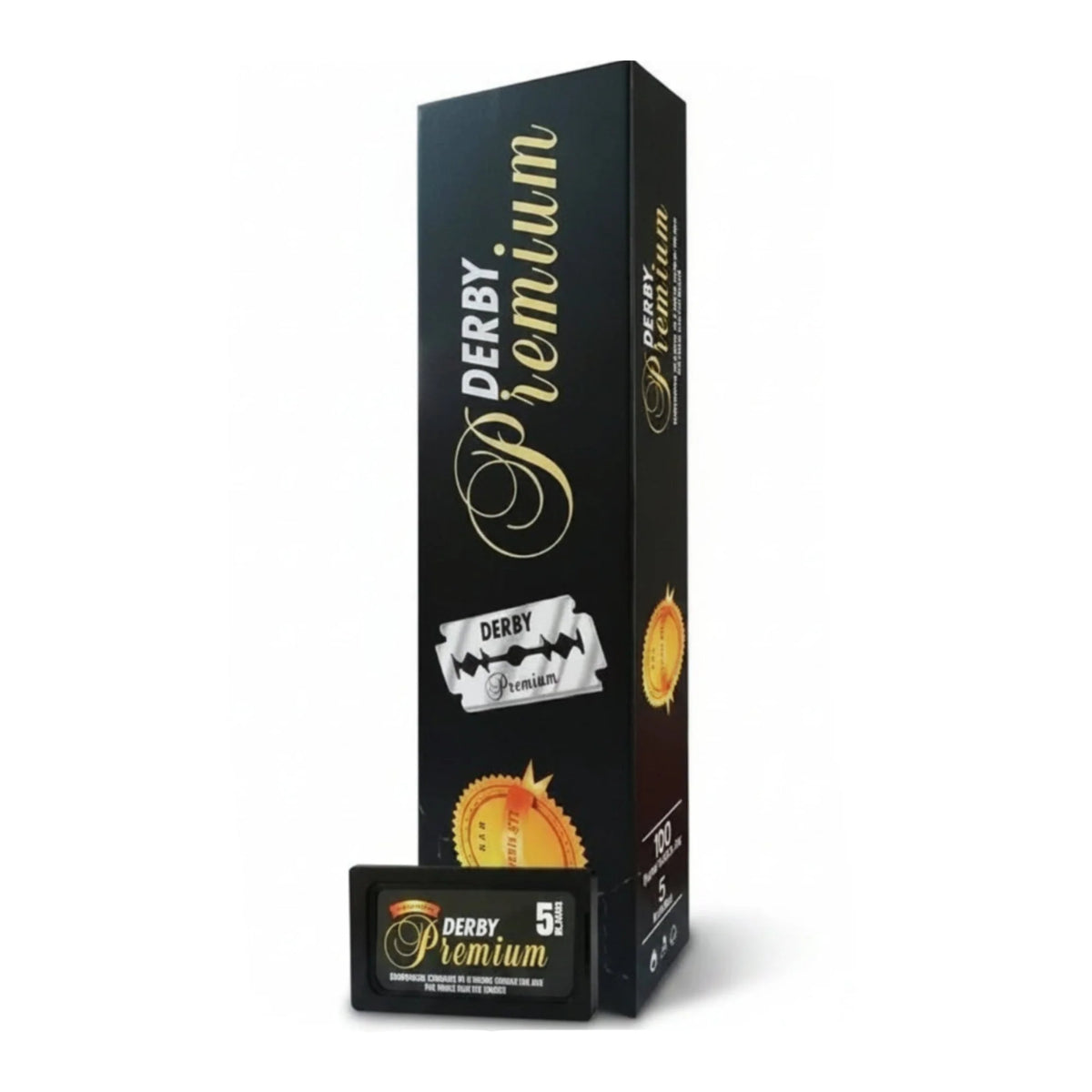 Derby Premium Double Edge Razor Blade - 100 CT