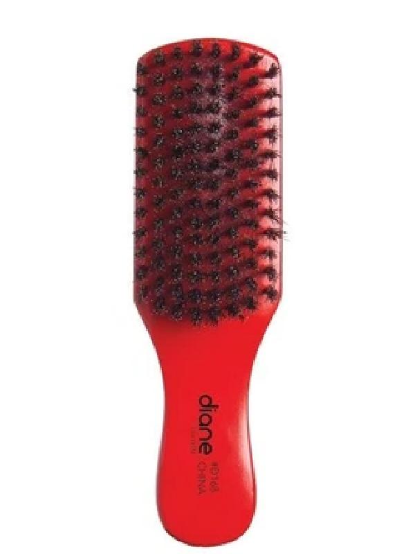Diane Reinforced Boar Club Brush Red - Firm Bristles #D168
