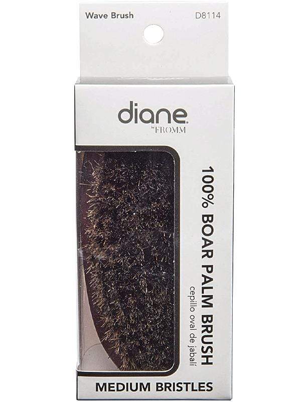 Diane 100% Boar Palm Brush Medium Bristles #D8114