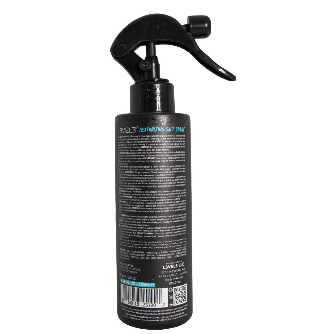 L3VEL3 Texturizing Sea Salt Spray 250ml #100622