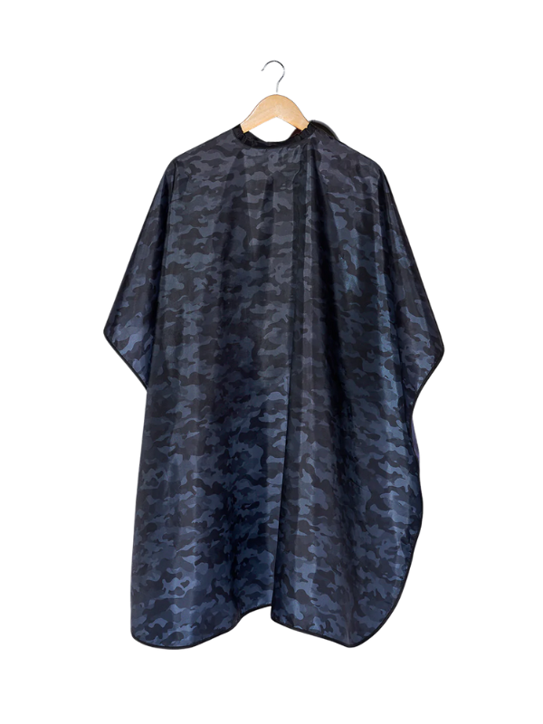 Fromm Premium Camo Barber Cape - Black