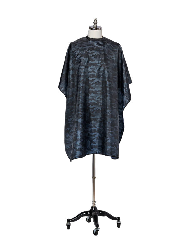 Fromm Premium Camo Barber Cape - Black