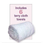 FantaSea Towel Steamer Includes 6 Soft Terry Cloth Towels #FSC-873