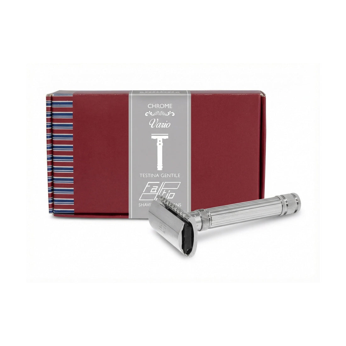 Fatip Safety Razor Adjustable Vario Chrome Gentile Closed Comb