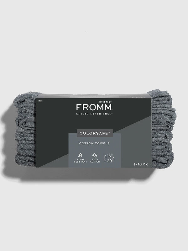 Fromm Colorsafe Cotton Towels - 6 Pack