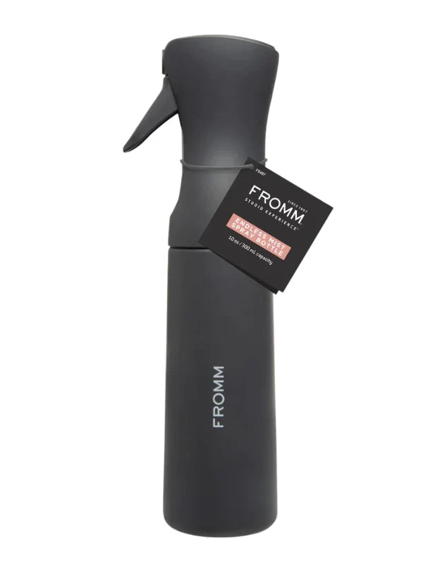 Fromm Black Endless Mist Spray Bottle 10oz