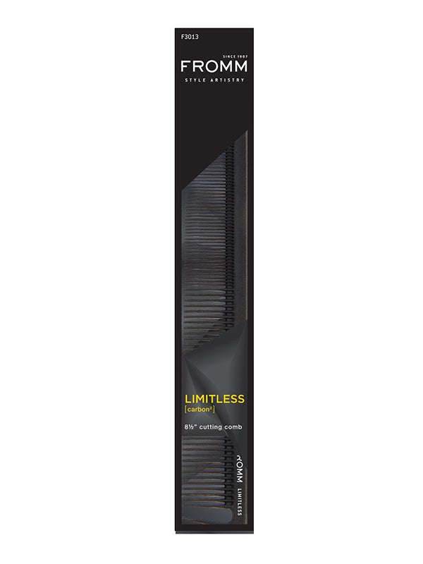 Fromm Limitless Carbon Cutting Comb 8.5" - Black