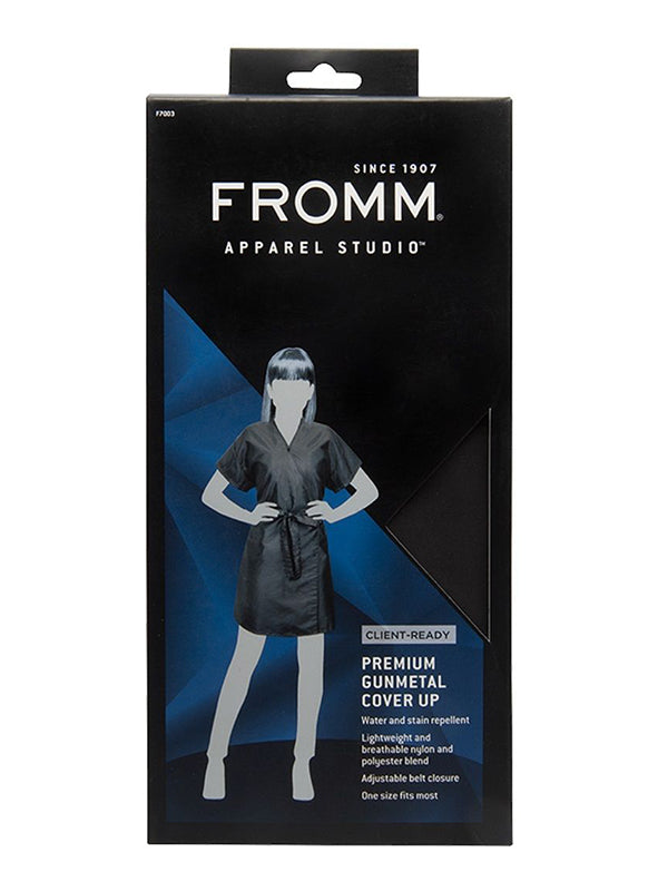 Fromm Premium Client Cover Up Robe - Gunmetal
