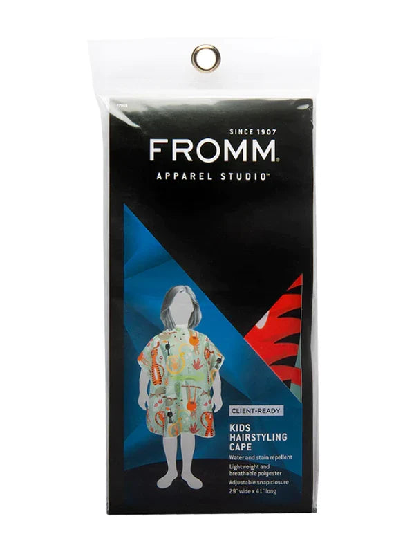 Fromm Kids Hairstyling Cape - Jungle Print