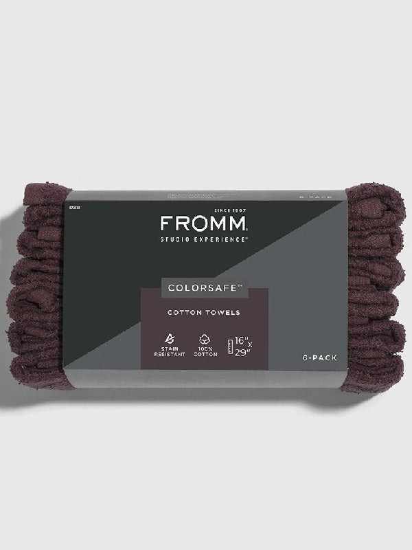 Fromm Colorsafe Cotton Towels - 6 Pack