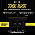 Gamma+ X-Pro Stainless Steel Classic Blade with DLC The One Cutter #GP530SB