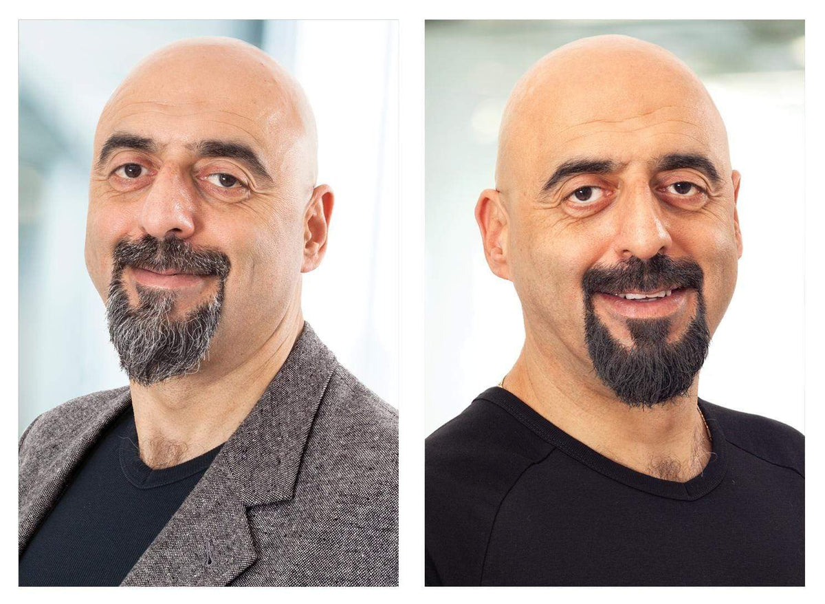 Godefroy Barbers Choice 3 Application Beard and Mustache Color "Natural Black"