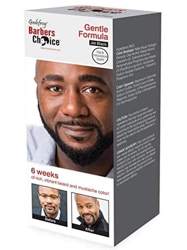 Godefroy Barbers Choice 3 Application Beard & Mustache Color "Jet Black"