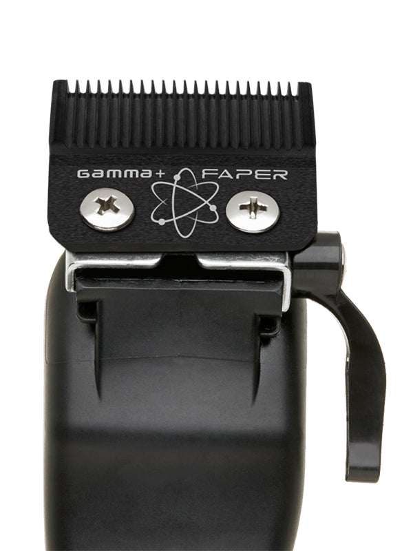 Gamma+ Replacement Fixed DLC Faper Clipper Blade with Moving Slim Tooth Cutter