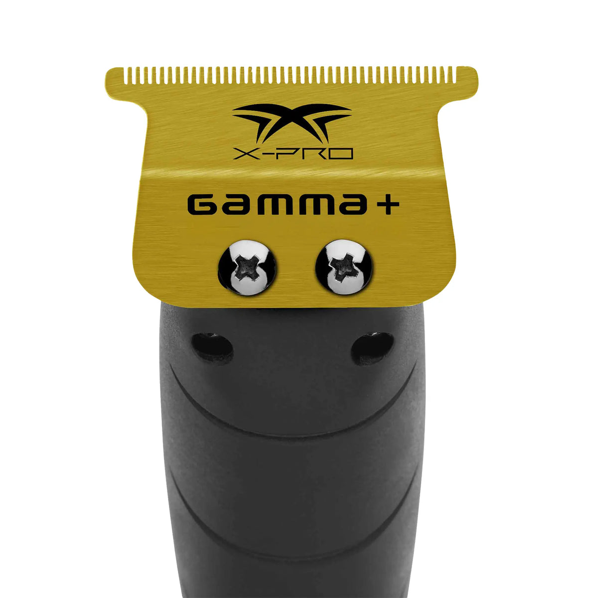 Gamma+ X-Pro Gold Titanium Wide Trimmer Blade with Black DLC The One Cutter #GP527GB