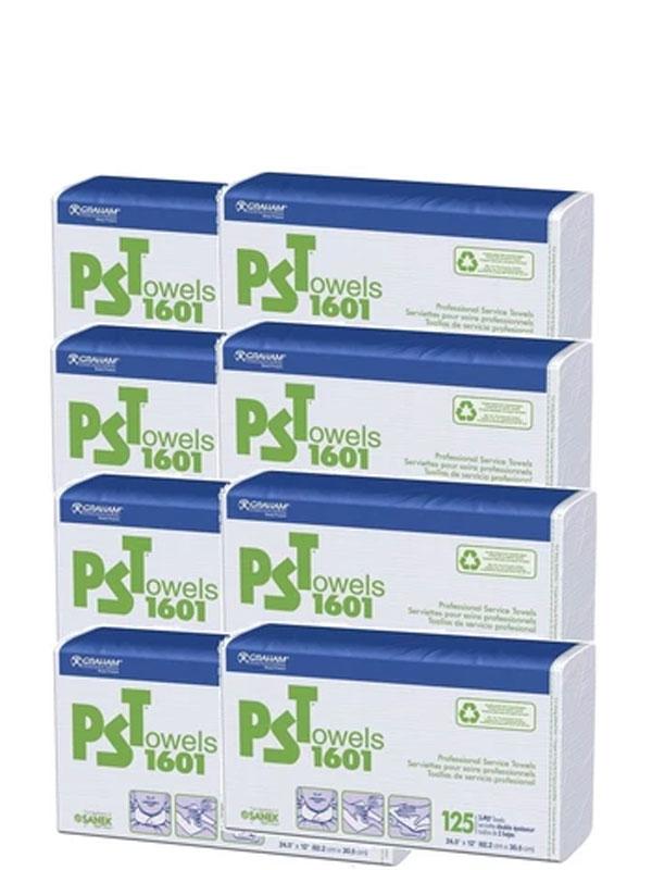 Graham PST Towels 1601 - 1000 2 Ply Towels (125 2 Ply Towels X 8 Pack)
