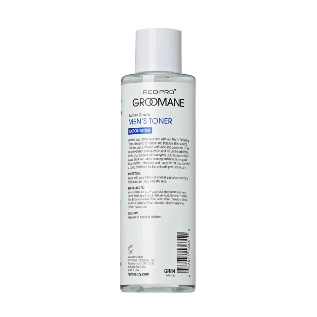 Groomane Men’s Exfoliating Toner for Razor Bumps