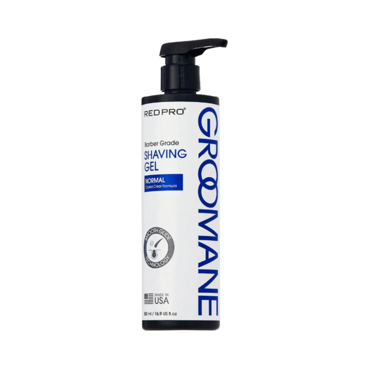 Groomane Barber Grade Shaving Gel – Non-Foaming Aloe Vera