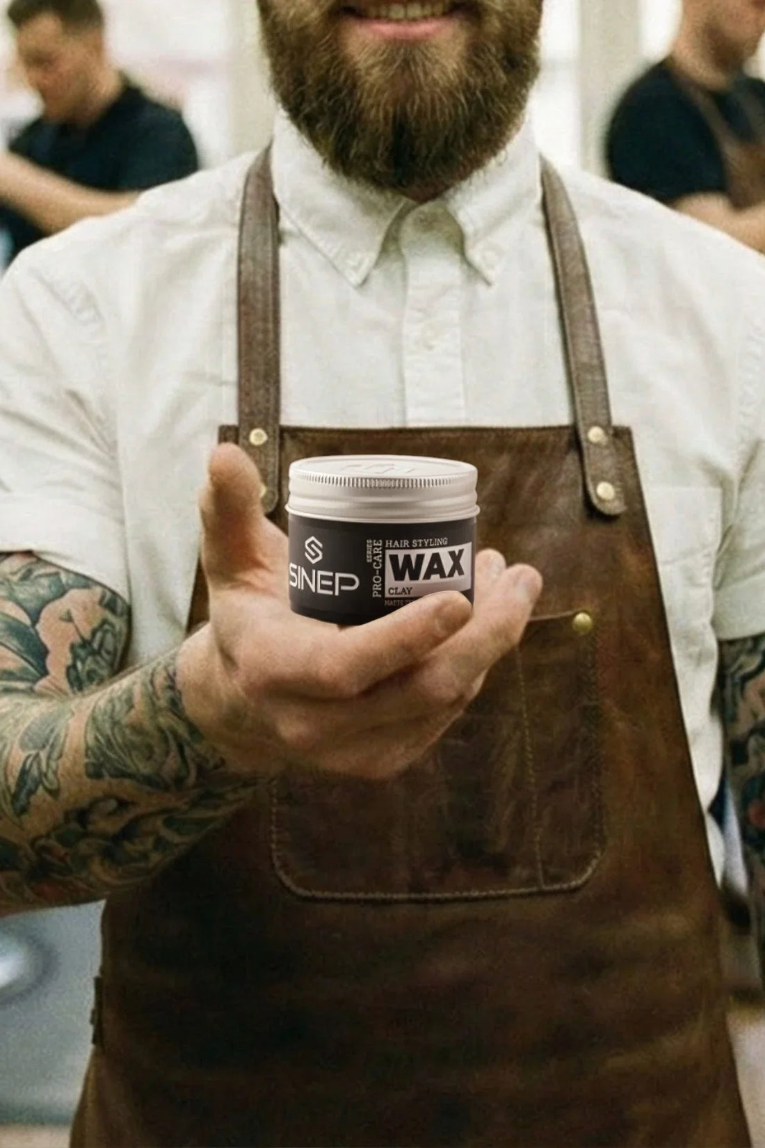 SINEP Clay Hair Wax 100ml Matte Finish Strong Hold Hair Styling Wax