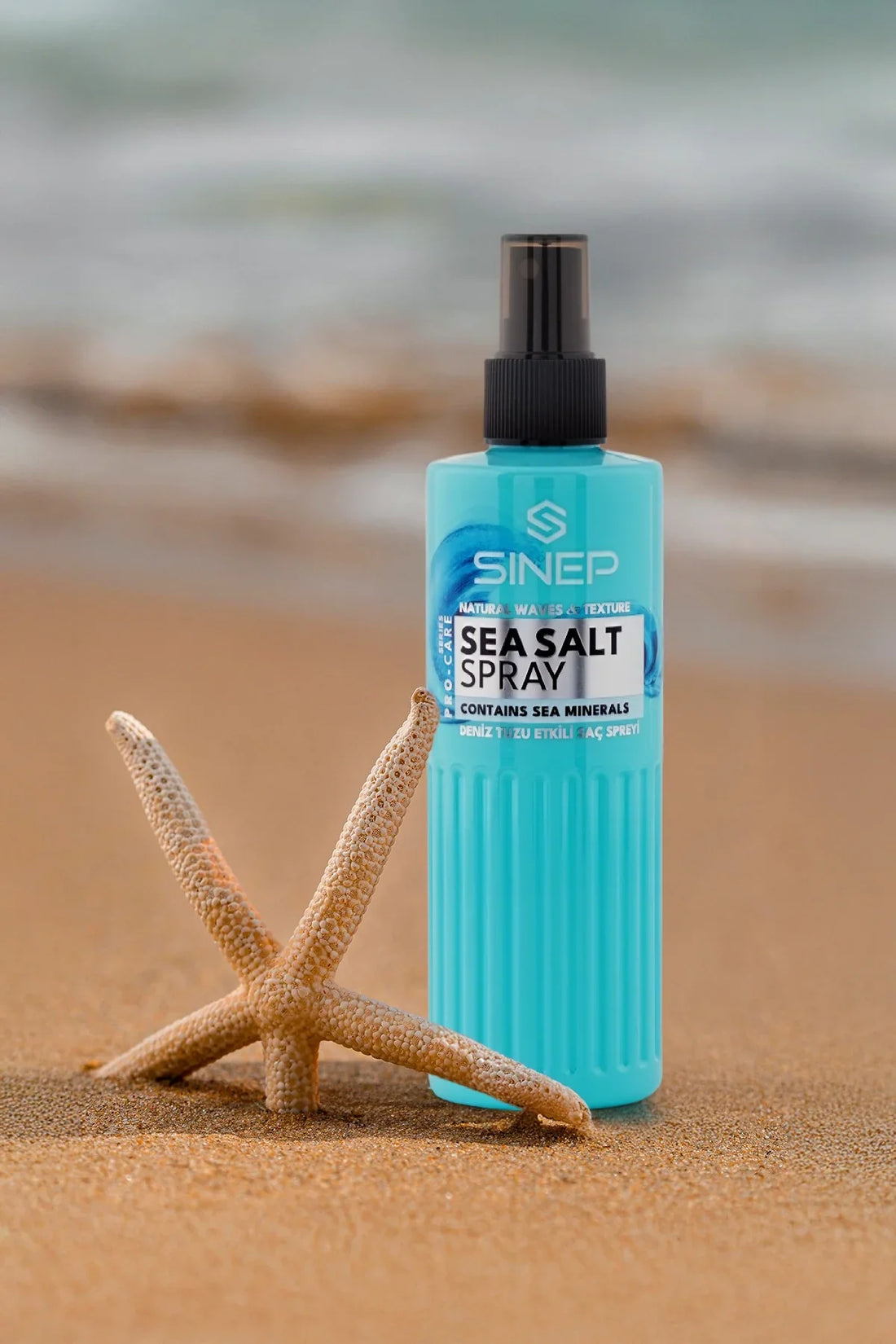 SINEP Sea Salt Hair Spray 250ml Texturizing Beach Waves Volume Spray