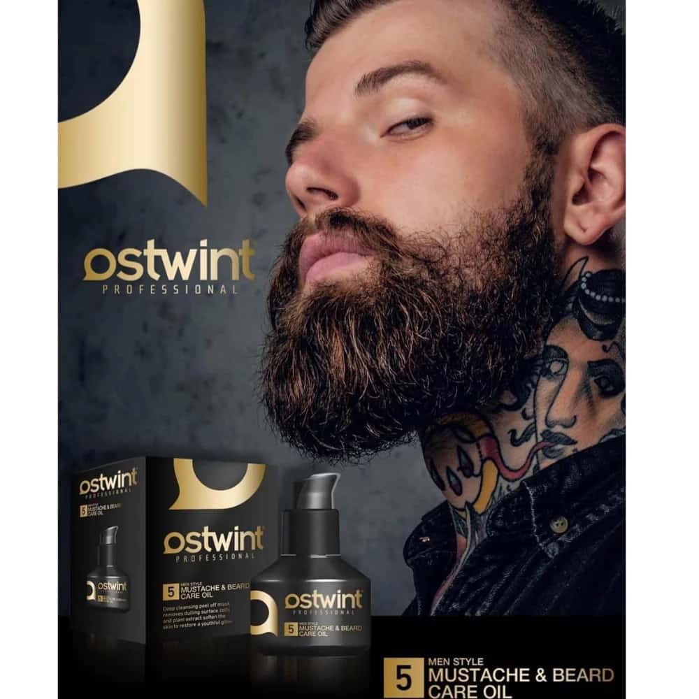 Ostwint Mustache and Beard Oil with Argan Oil- 100ml