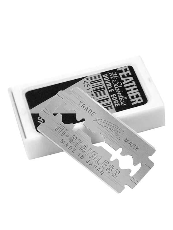 Jatai Feather Hi-Stainless Double Edge Blades - 5pk