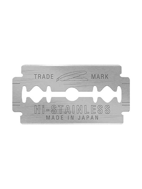 Jatai Feather Hi-Stainless Double Edge Blades - 5pk
