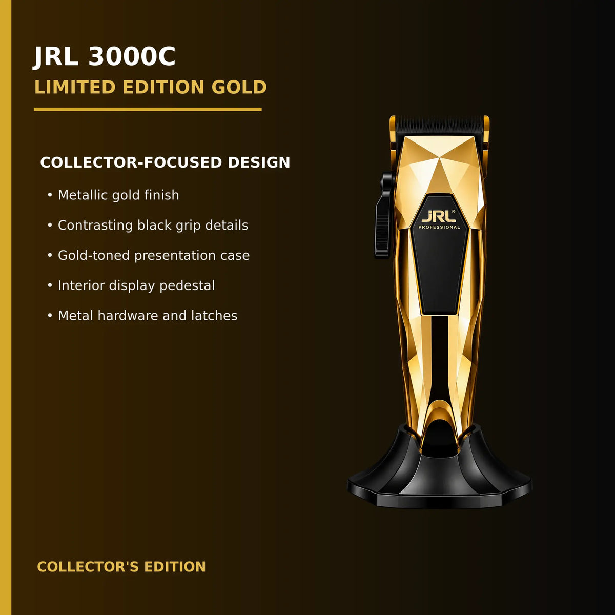 JRL Professional 3000C Limited Edition Gold Clipper