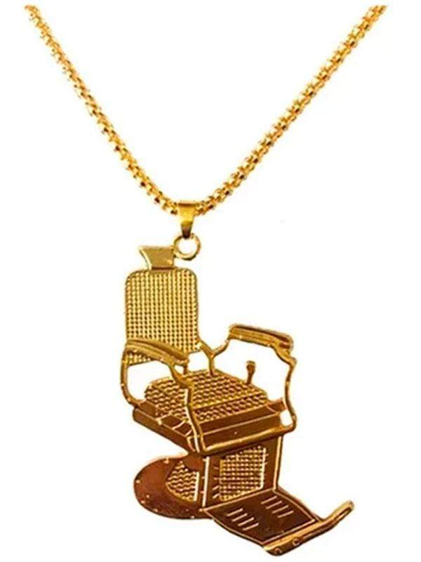 Kashi Barber Chair Chain & Necklace Gold