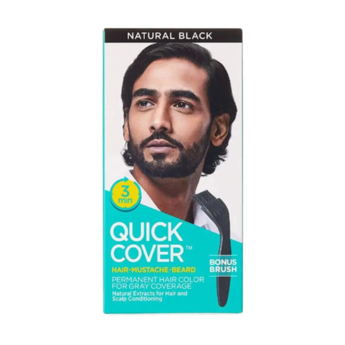 Kiss Quick Cover for Men Permanent Hair Color