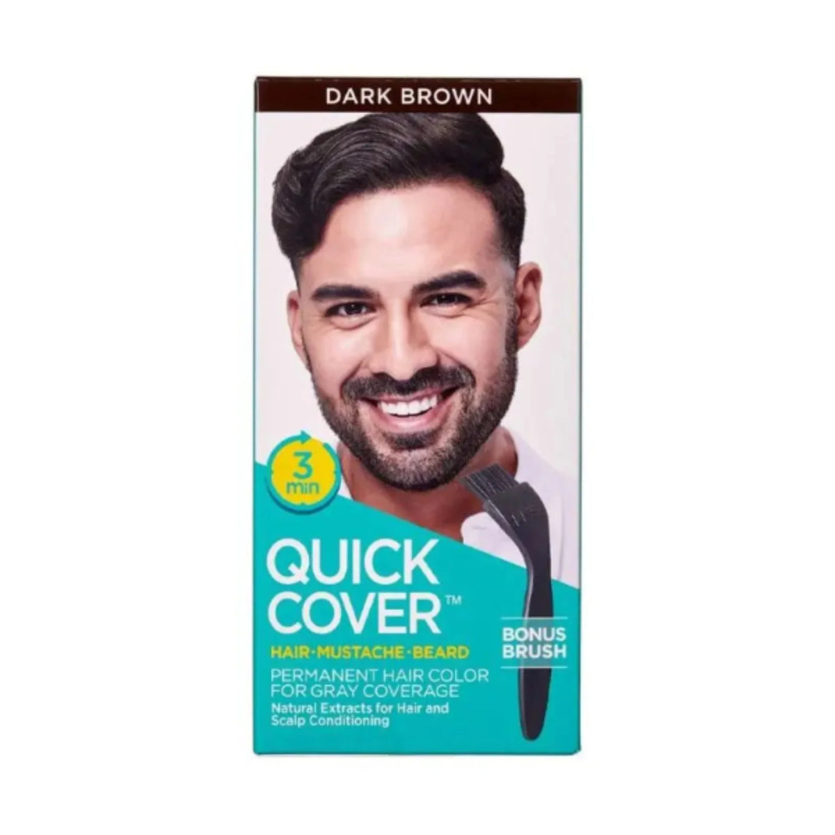 Kiss Quick Cover for Men Permanent Hair Color