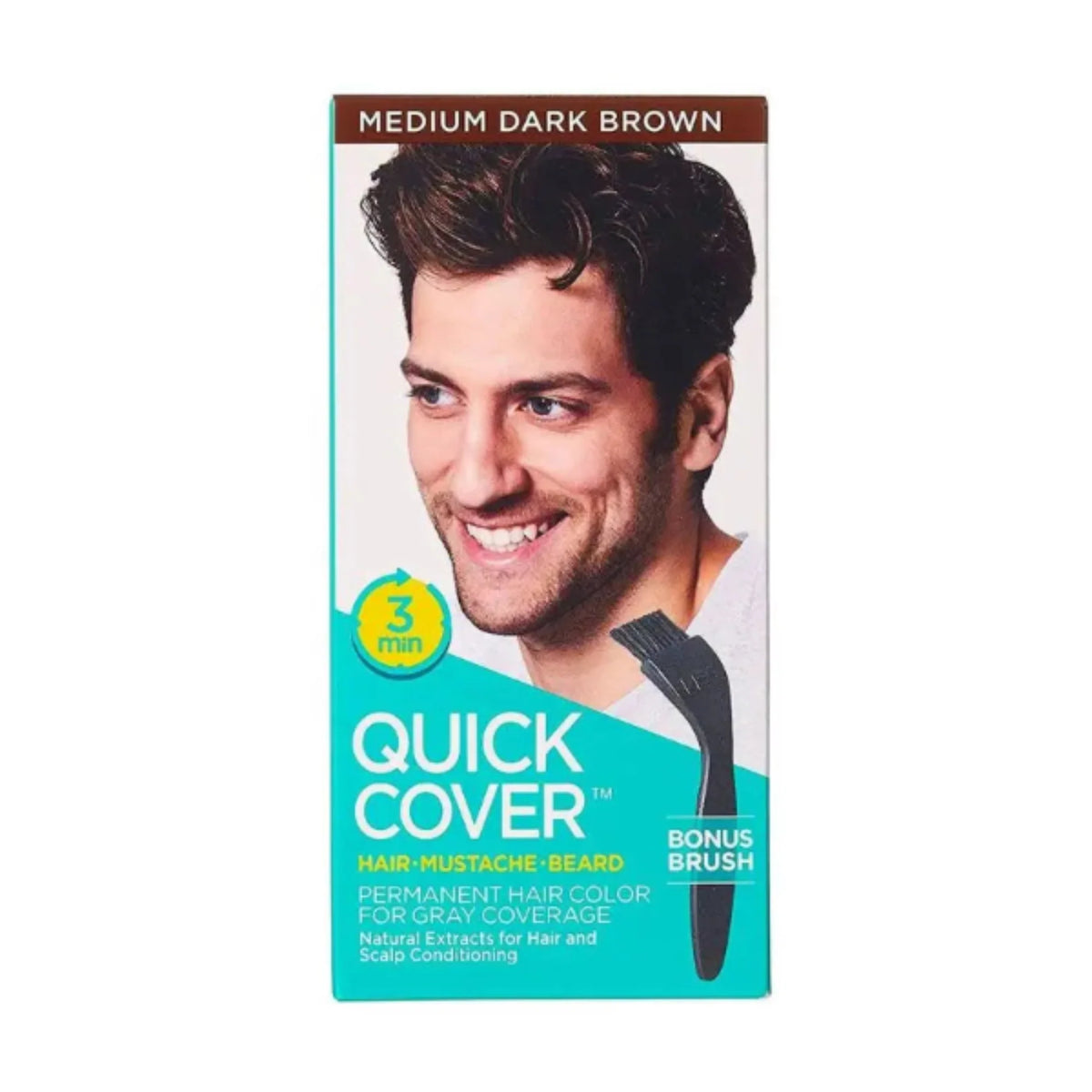 Kiss Quick Cover for Men Permanent Hair Color