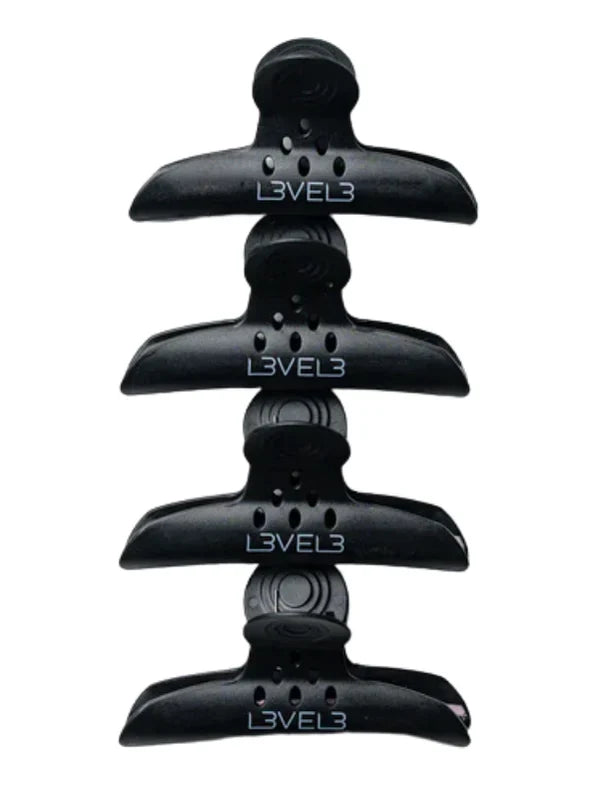 L3VEL3 Hair Claw Clips 4pcs #316N
