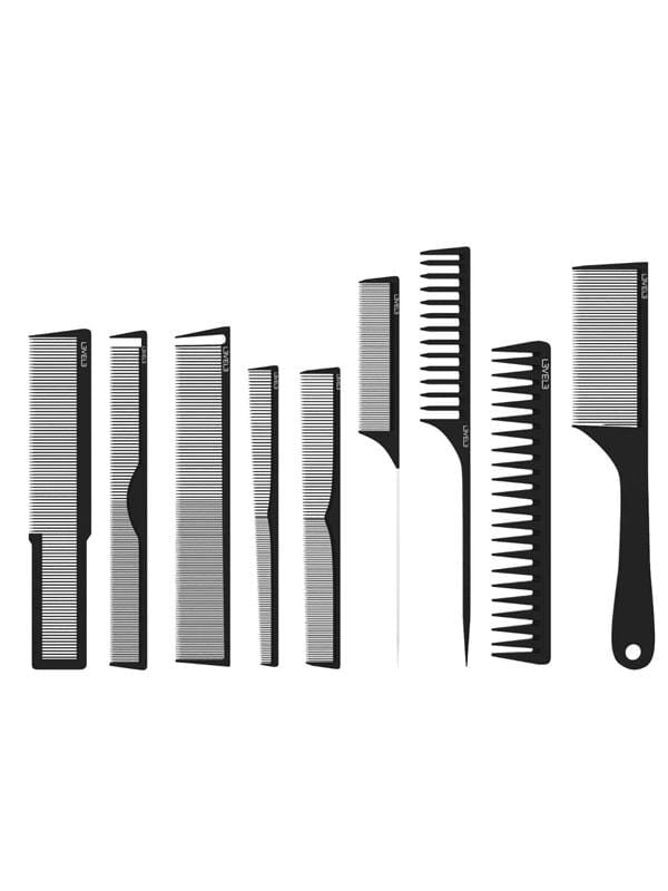 L3VEL3 Hair Comb Set 9 Pcs #CFC016