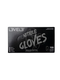 L3VEL3 Professional Nitrile Gloves Liquid Metal 100 Pack