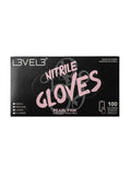 L3VEL3 Professional Nitrile Gloves Pearl Pink 100 Pack