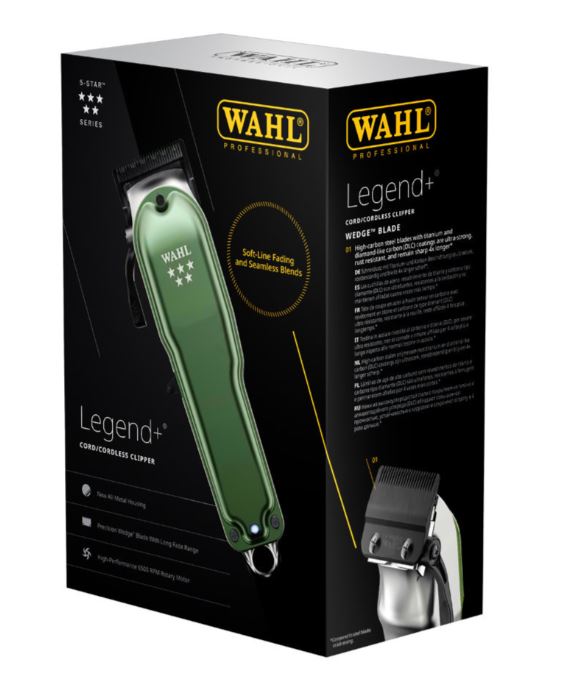 Wahl Legend Cordless Clipper Limited Edition Olive Green