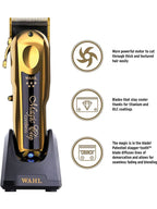 Wahl 5 Star Limited Edition Cordless Gold Magic Clip Clipper #8148-700