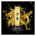 Stylecraft Saber Professional Full Metal Body Digital Brushless Motor Cordless Trimmer - Gold