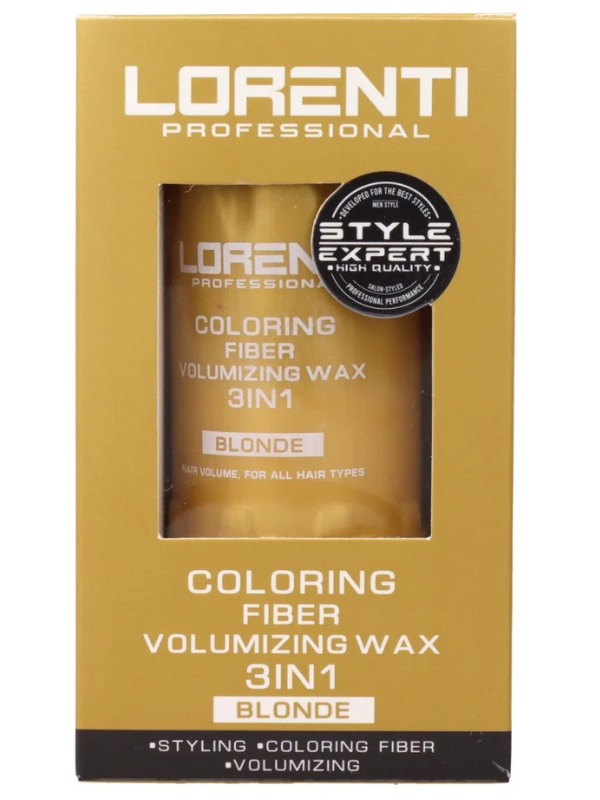 Lorenti Coloring Fiber Volumizing Wax 3-1 Assorted Colors 30g