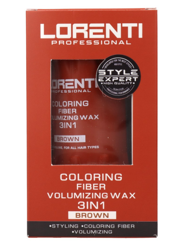 Lorenti Coloring Fiber Volumizing Wax 3-1 Assorted Colors 30g