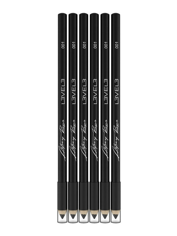 L3VEL3 Black Pencils 6pc #EP1002BL-6PK