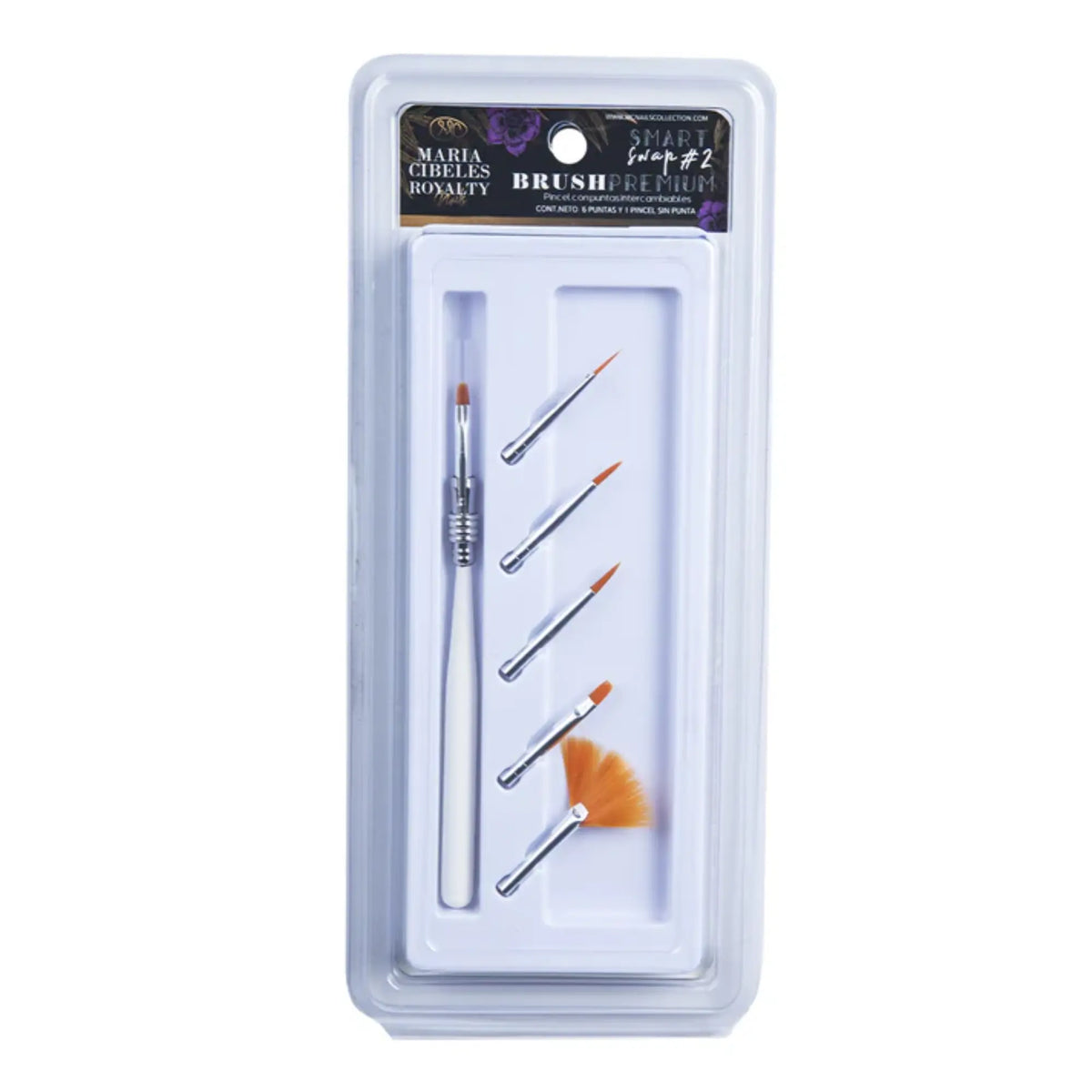 Maria Cibeles Royalty Nail Art Brush Set