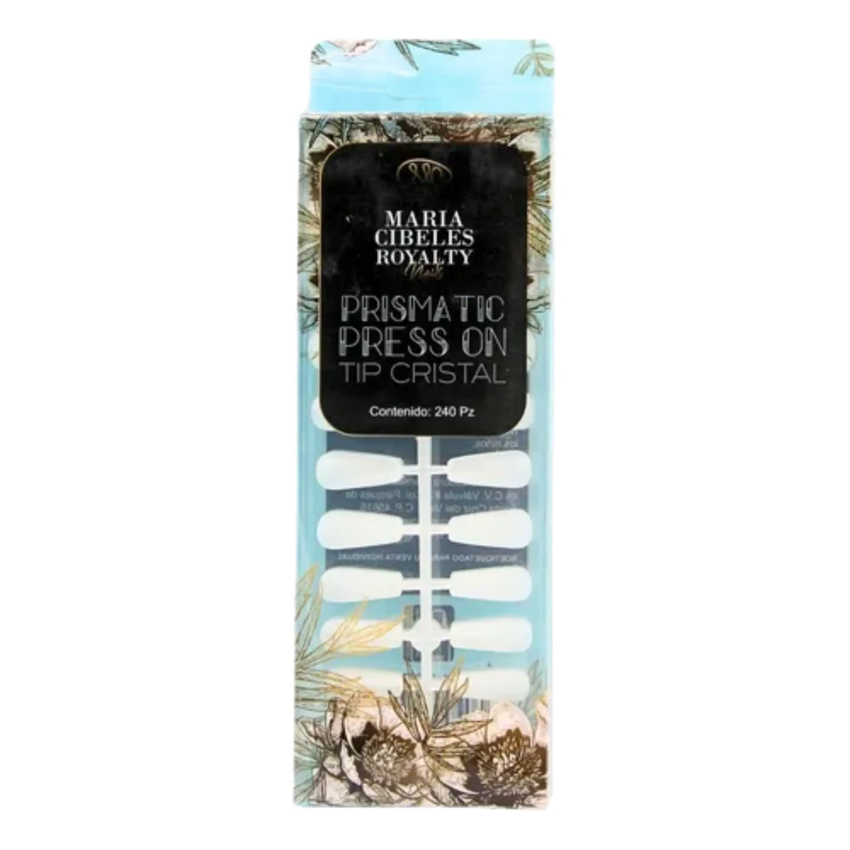 Maria Cibeles Royalty Prismatic Press On Nails 240pc
